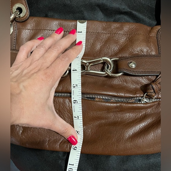 B. Makowsky- brown soft leather purse - Picture 7 of 7